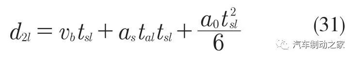 汽车制动距离估算模型和安全车距控制算法36