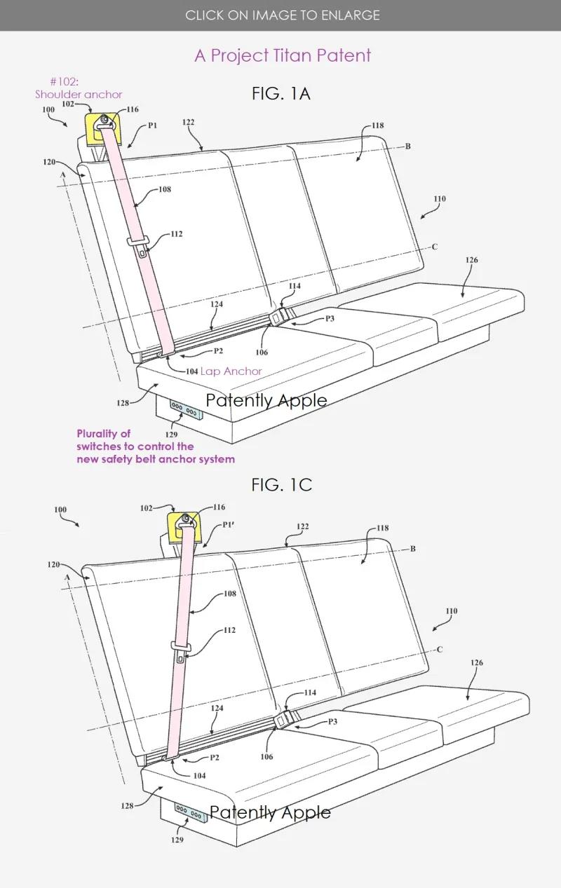 苹果新专利：下一代安全带系统