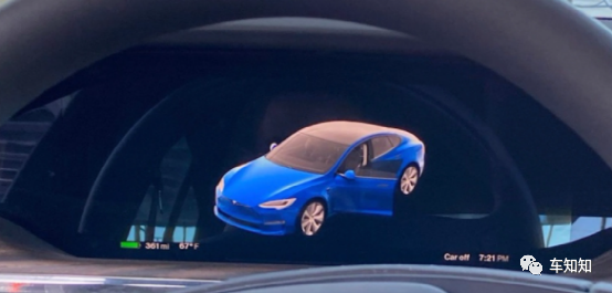 更新后的Model S测试车内部图泄漏4