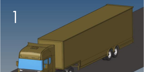 通过CFD优化卡车拖车空气动力学设计